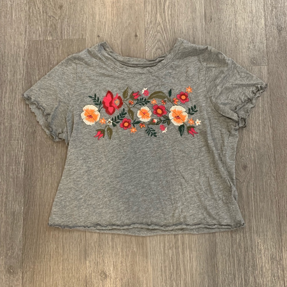 Hollister embroidered top